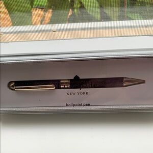Kate Spade Ballpoint Pen in Black Glitter. Brand New, never used
